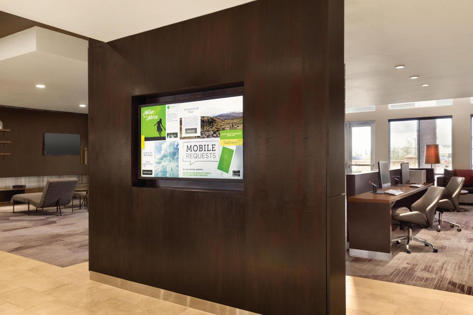 Courtyard By Marriott El Paso East/I-10 Hotel Buitenkant foto
